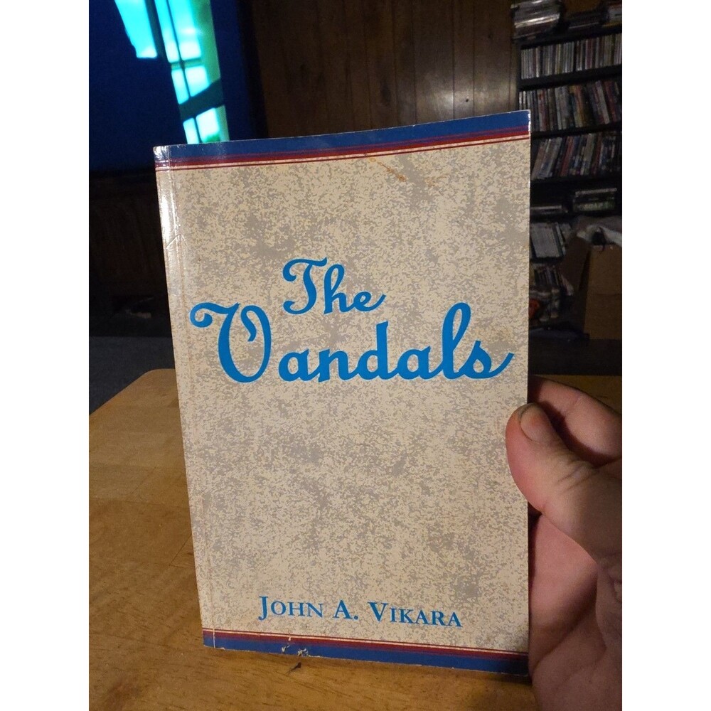 Signed The Vandals 50s New York Gang Book John Vikara W Note To Danny C Shanana